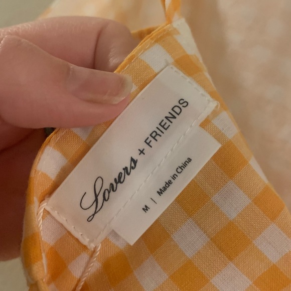 NWT Revolve Gingham Crop Top - Picture 6 of 6